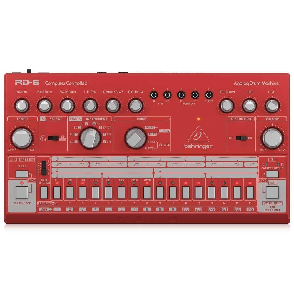 Behringer RD-6-RD, Muziek en Instrumenten, Drumcomputers, Ophalen of Verzenden, Zo goed als nieuw, Overige merken