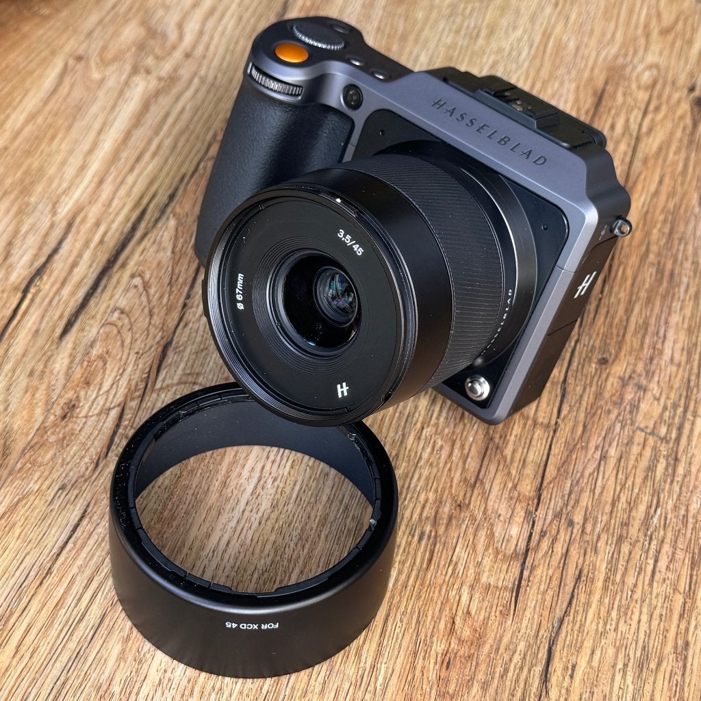 Hasselblad X1D-II met Hasselblad XCD 45mm f/3.5 in TOPSTAAT!, Ophalen, Zo goed als nieuw, Overige Merken, Geen optische zoom