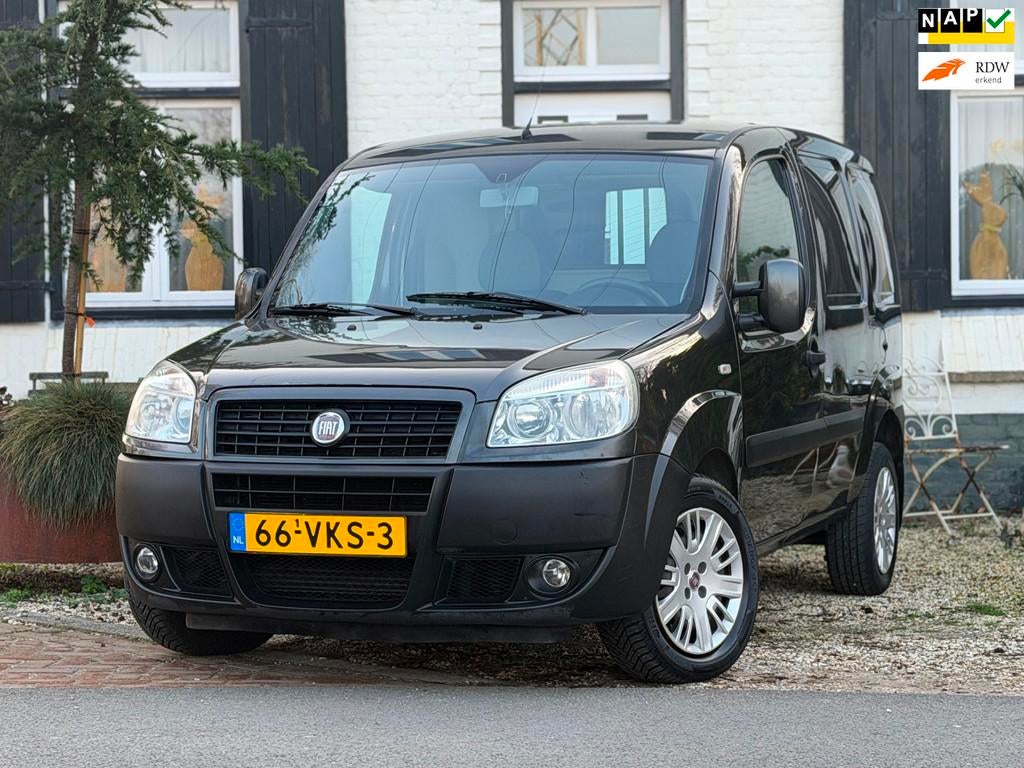 Fiat Doblò 1.9 MultiJet Basis|Airco|Elek-ramen|PDC|Nette au, Voorwielaandrijving, Gebruikt, 4 cilinders, Origineel Nederlands