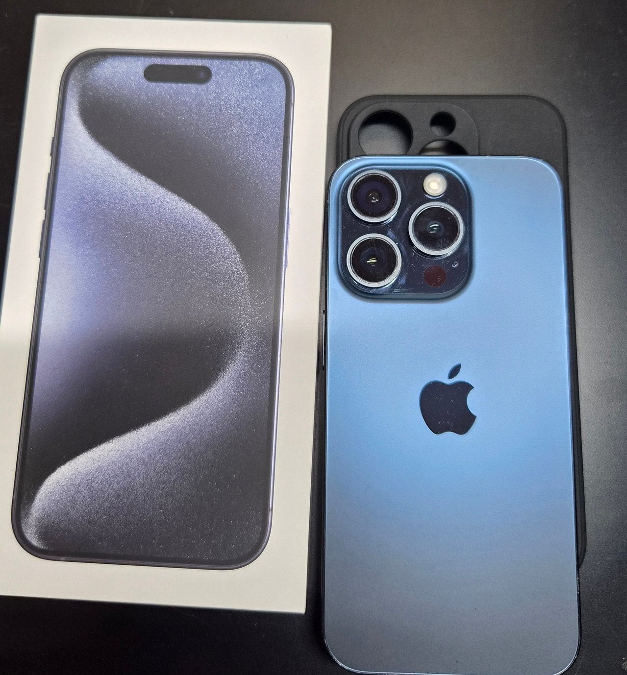Iphone 15 pro 128gb blauw, Ophalen, Blauw, Zonder simlock, Zonder abonnement