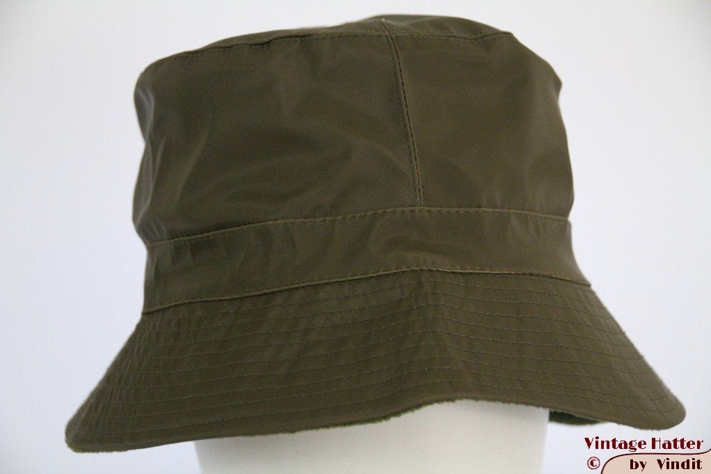 buckethat Vissershoed regen resistent leger groen 58 en 60, Ophalen of Verzenden, Nieuw, 58 of 59 cm (L, 7¼ of ⅜ inch), Hoed
