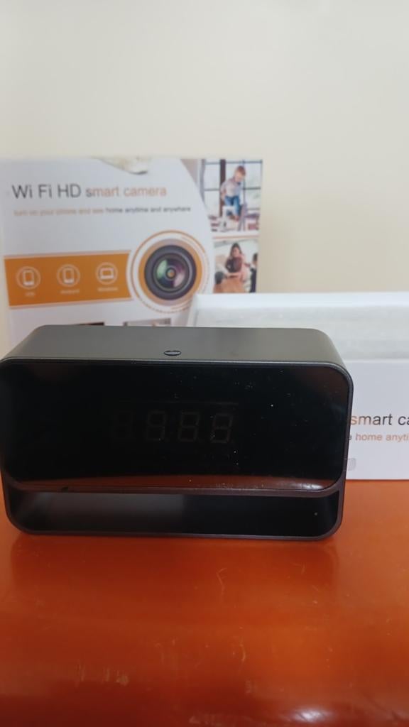 spy klok WiFi HD smart camera, Ophalen of Verzenden, Nieuw