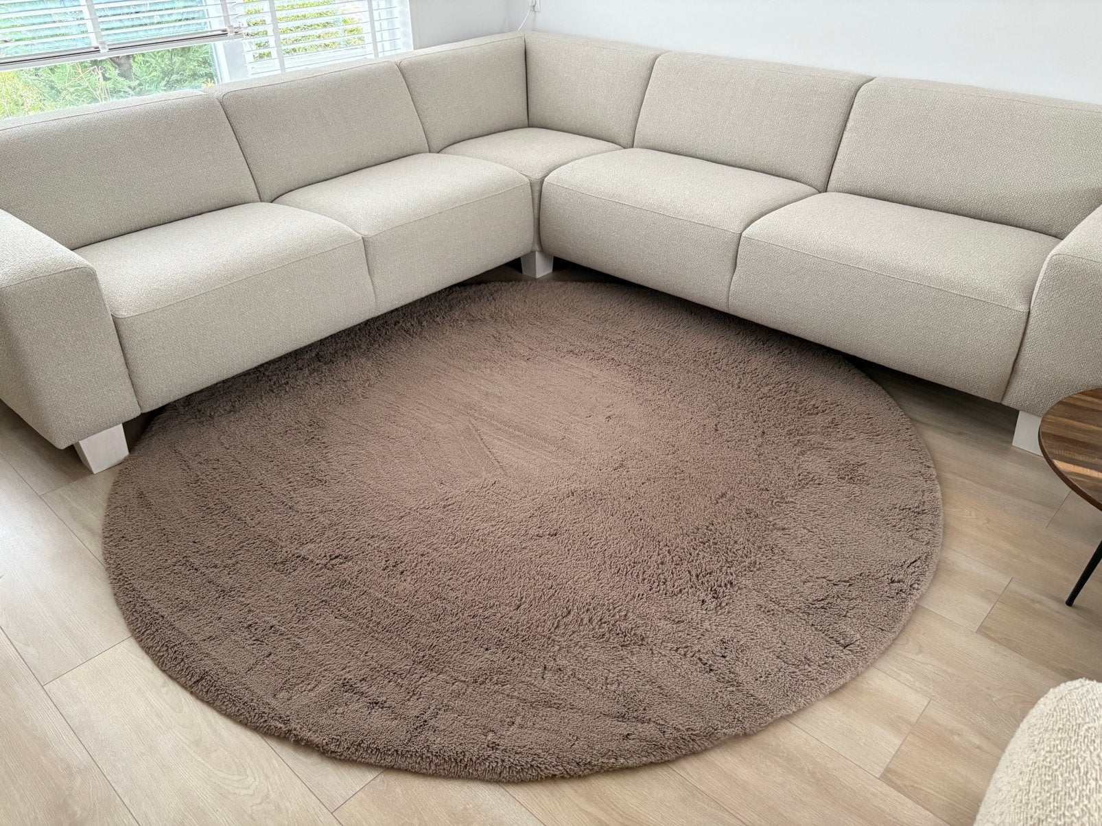Tapijt Volero rond 230CM, Ophalen of Verzenden, Gebruikt