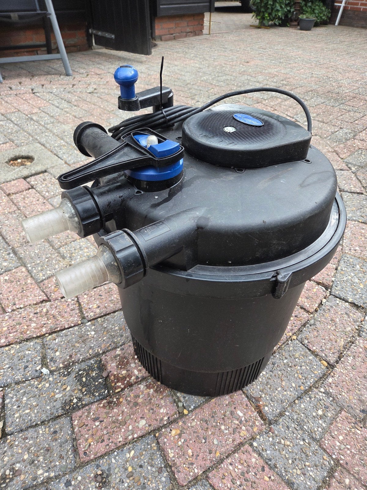 Vijverdrukfilter,zie foto voor info.incl nieuwe filterpatr., Tuin en Terras, Vijver-toebehoren, Ophalen