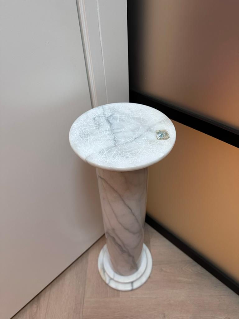 Marmeren zuil / pilaar / planten tafel, Ophalen