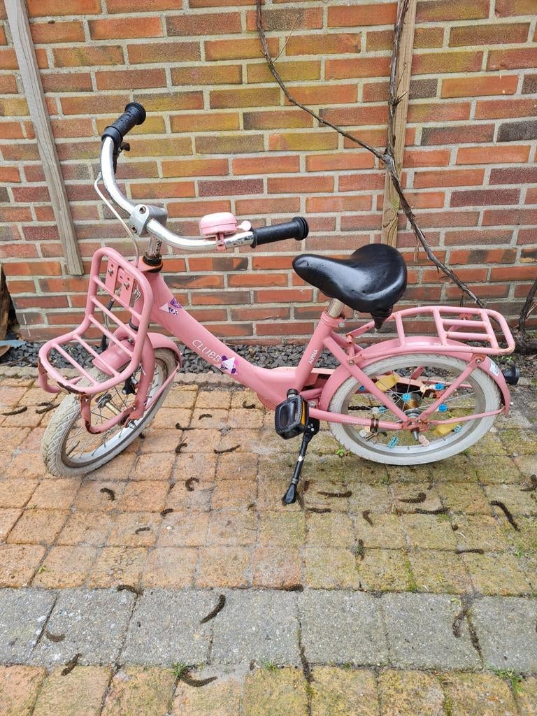 Alpina kinderfiets roze 16 inch, Ophalen, Terugtraprem, Alpina Clubb, 16 tot 20 inch
