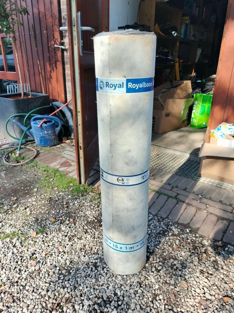 Soprema Royalbase 460P60 onderlaag - 15x1m (nieuw), Ophalen, Overige materialen, Zwart, Nieuw