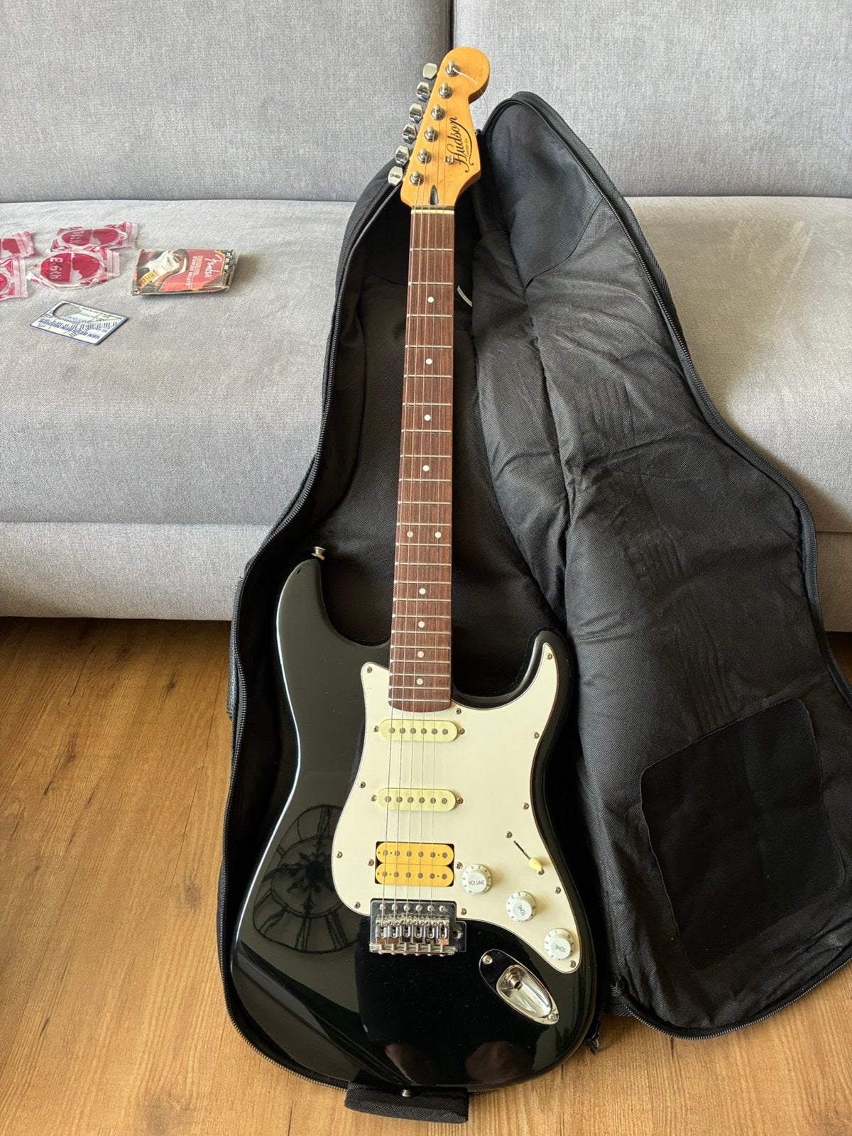 Elektrische gitaar Hudson, Ophalen, Zo goed als nieuw, Solid body, Overige merken