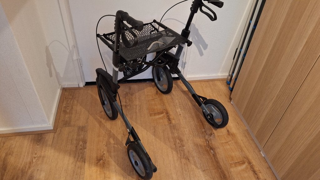 rollator Topro Olympos M zeer goede staat met tas, Ophalen, Lichtgewicht, Gebruikt