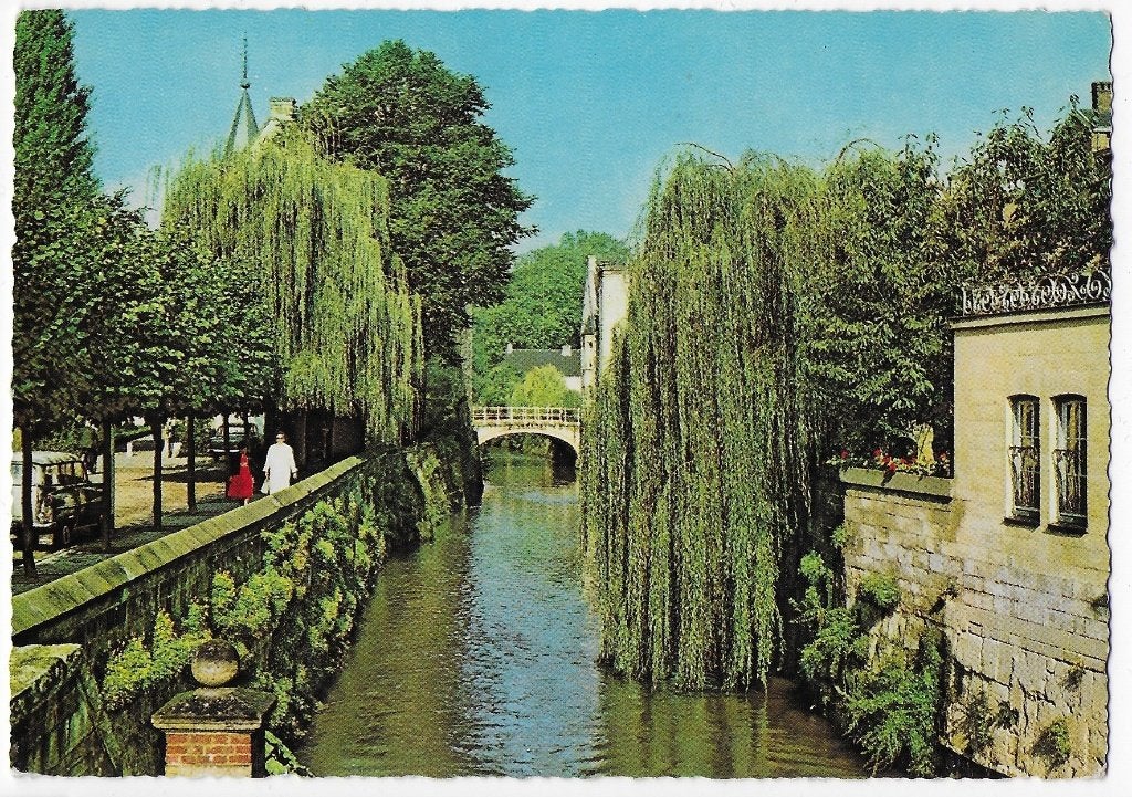 D16 Gelopen ansichtkaart Valkenburg Geulgezicht, Ophalen of Verzenden, 1980 tot heden, Gelopen, Limburg