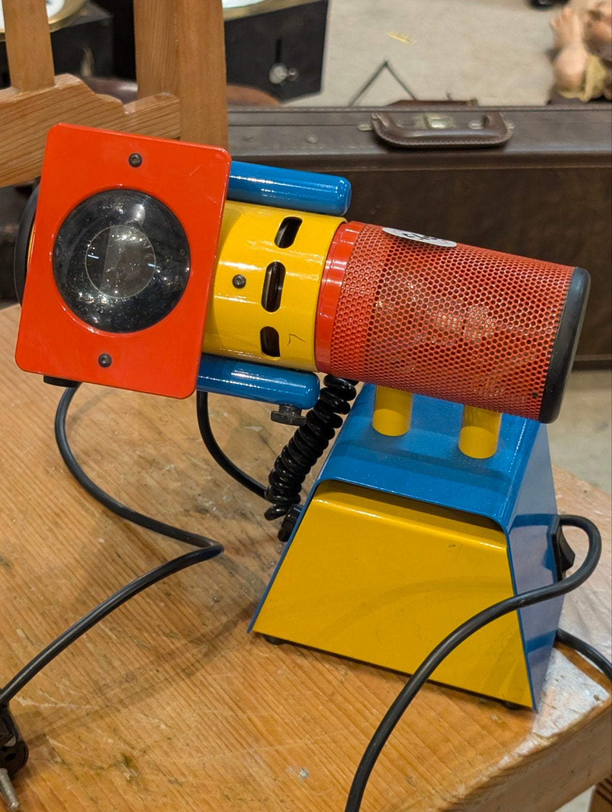 vintage jaren 80 projectie klok, Ophalen