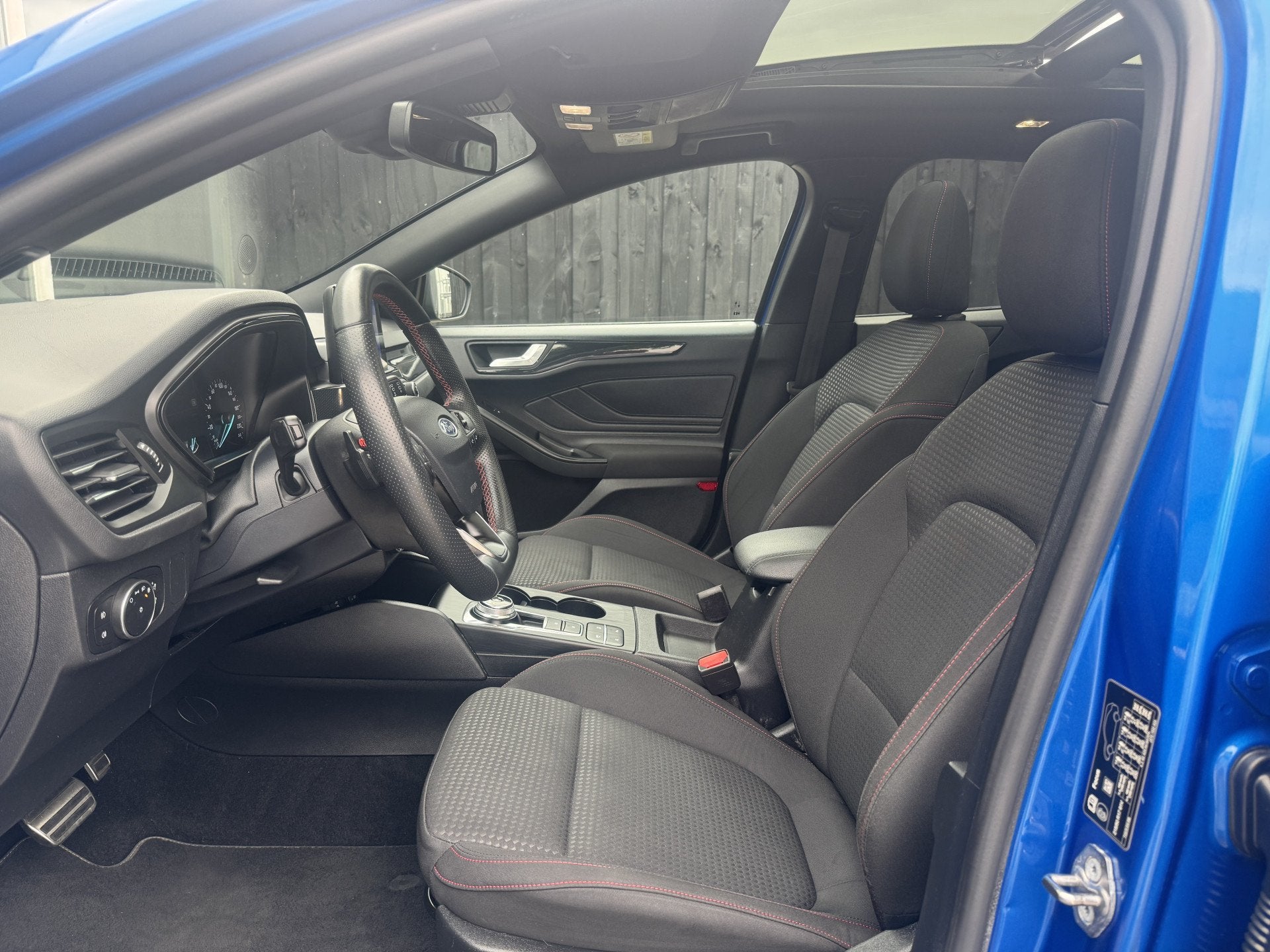 Ford FOCUS Wagon 2.0 EcoBlue 150PK ST Line X Business/Full o, Auto's, Stof, 4 cilinders, 150 pk, Blauw