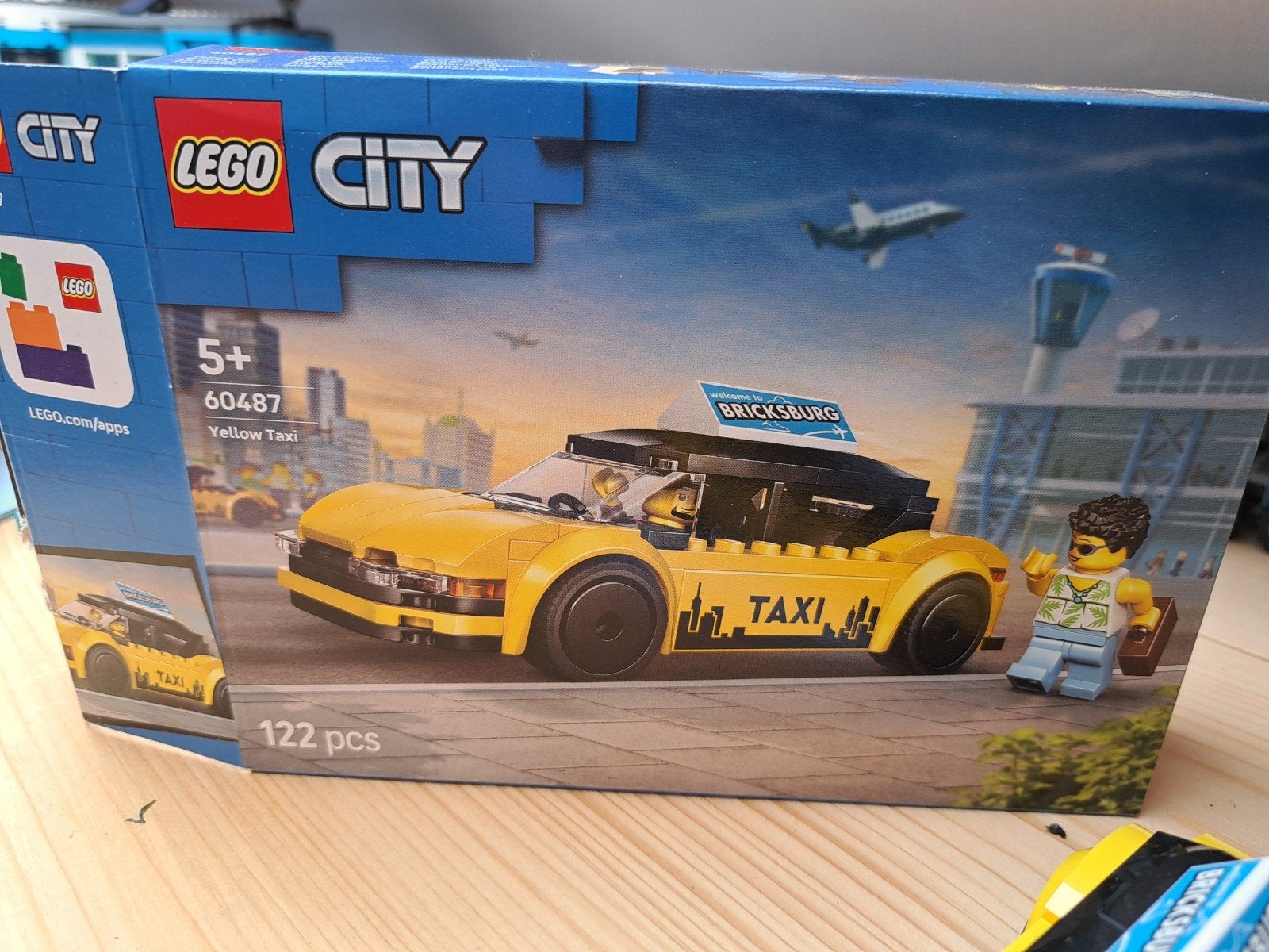 Lego city taxi 60487, Ophalen of Verzenden, Zo goed als nieuw