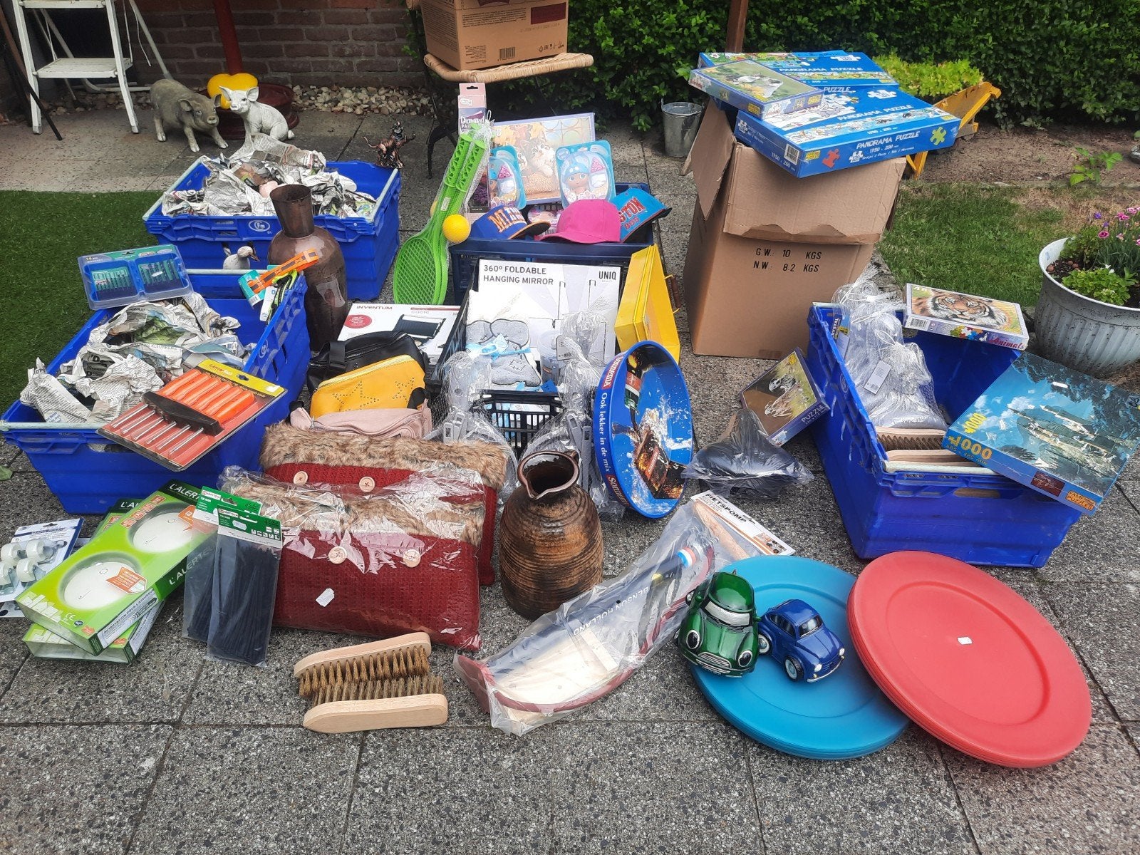Partij marktspullen ( nieuw en tweedehands), Ophalen, Nieuw