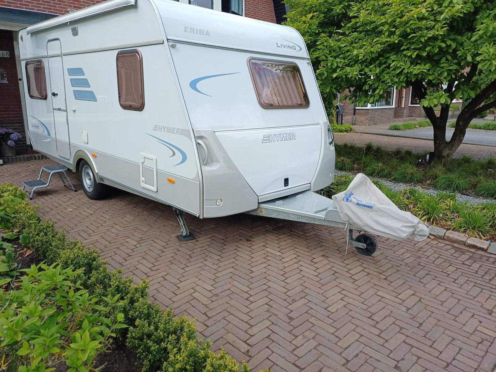Eriba living hymer 465 uit 2005, Rondzit, Airco, Particulier, Eriba