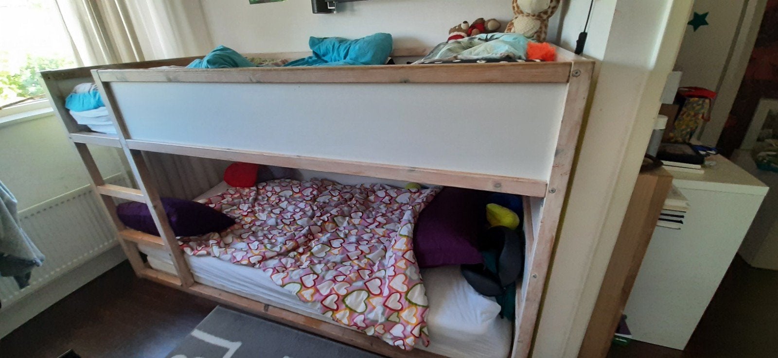 IKEA Kura omkeerbaar bed - Stapelbed/Hoogslaper, Ophalen, Gebruikt, 90 cm, Eenpersoons