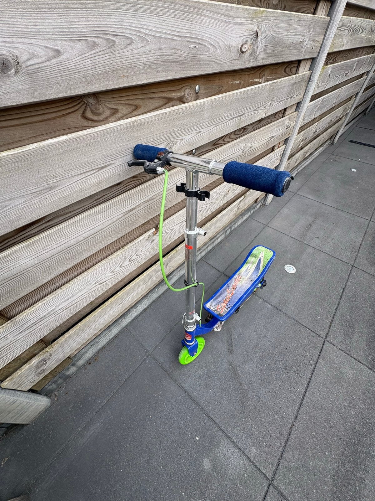 Blauwe space scooter, Ophalen, Gebruikt, Gewone step