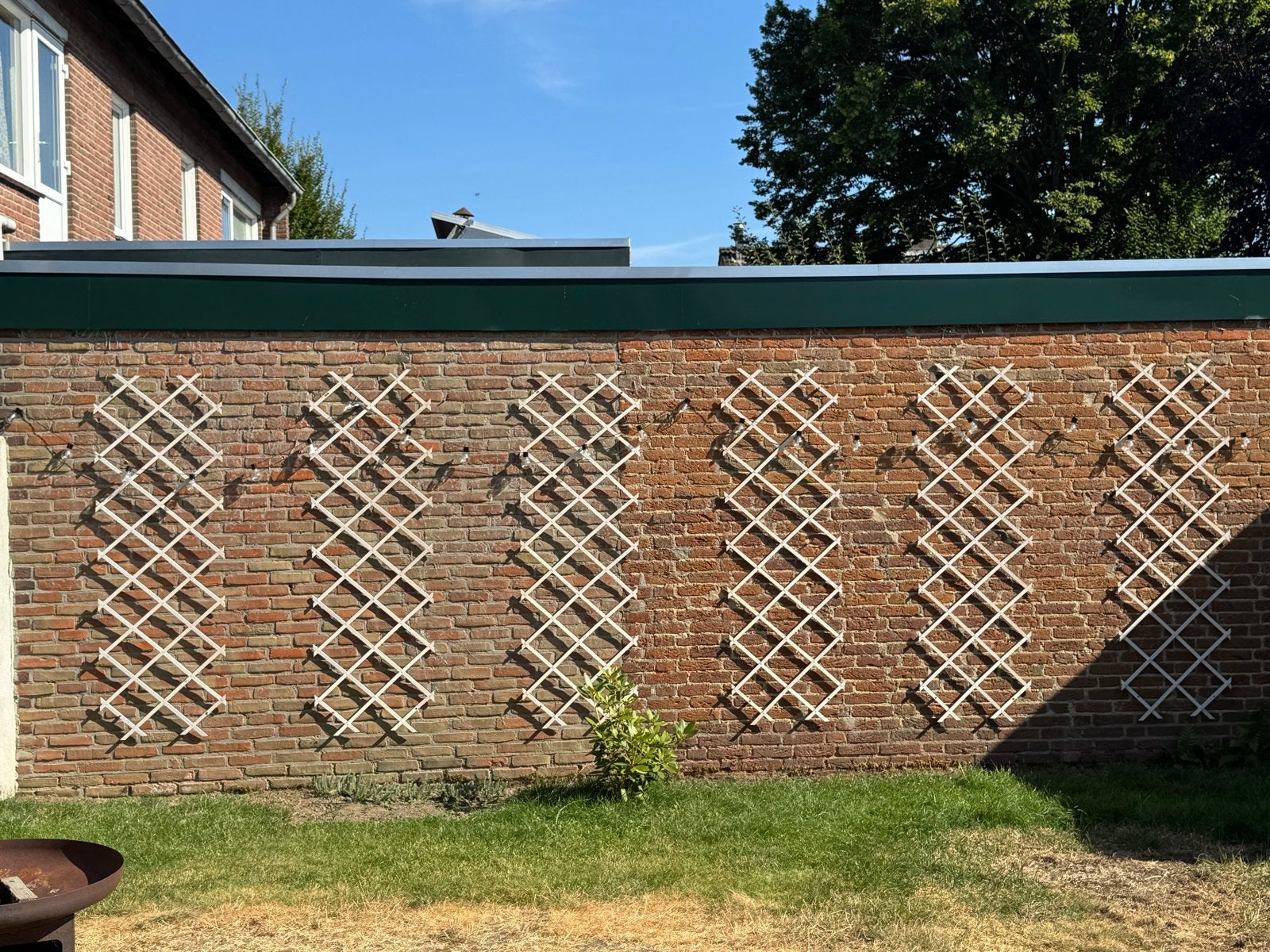 Houten klimplanten rek / trellis- Nieuw in doos 2 stuks, Tuin en Terras, Tuinhekken en Hekwerk, Ophalen of Verzenden, Nieuw, Hout
