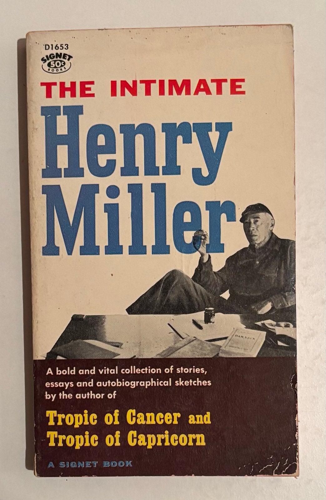 The Intimate Henry Miller - Signet Book D1653, Ophalen of Verzenden, Gelezen, Amerika