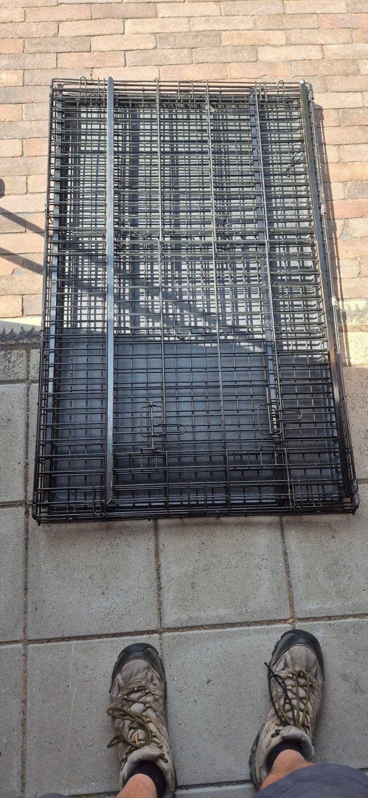 Tk inklapbare grote (115 x 70) Hondenbench met ligkussen., Dieren en Toebehoren, Ophalen