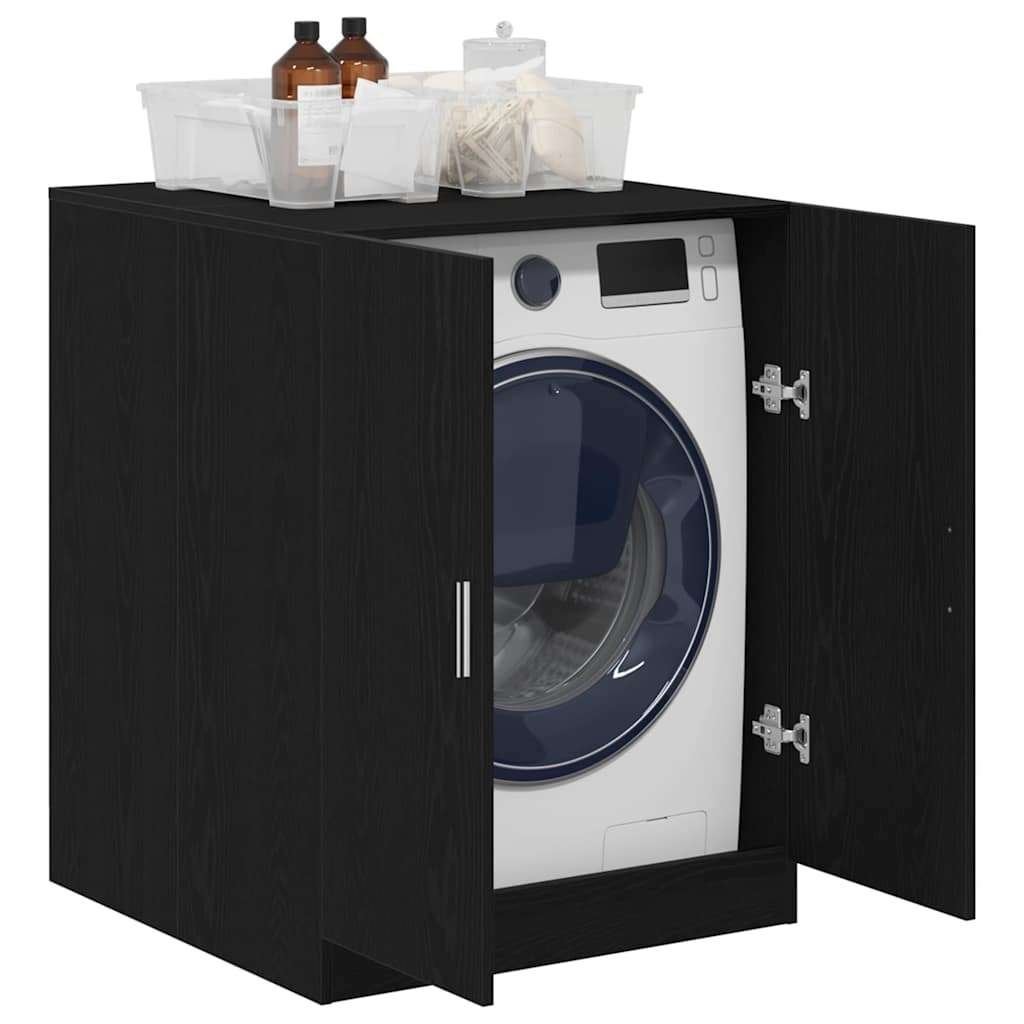 Wasmachinekast wasmachineombouw zwart GRATIS BEZORGD!, Verzenden, Zwart, Overige typen, Nieuw
