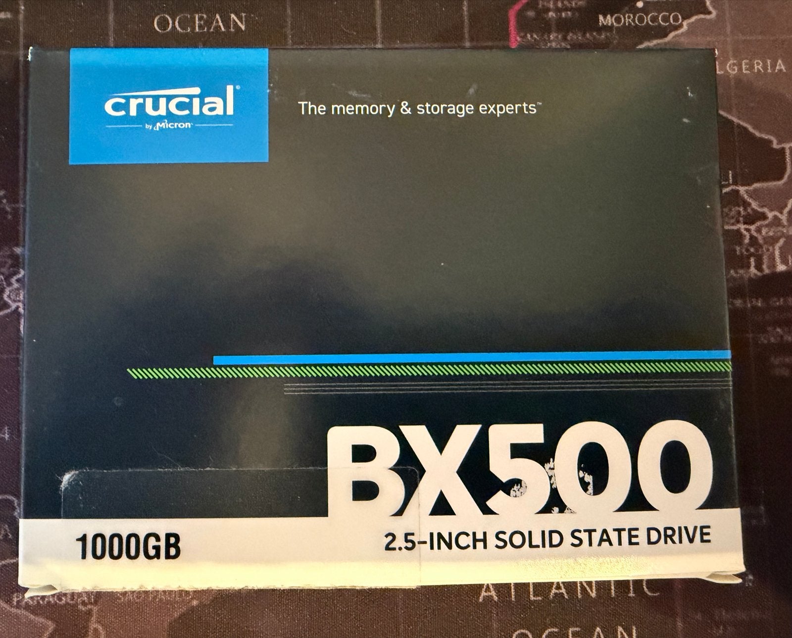 Crucial BX500 1TB 2.5-inch SSD, Computers en Software, Intern, Ophalen of Verzenden, Zo goed als nieuw, 1TB