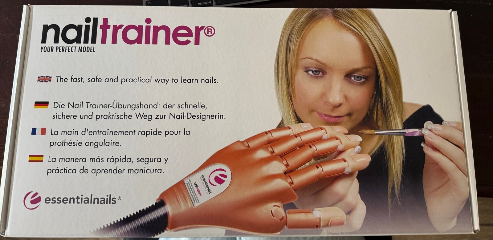 Nailtrainer oefenhand met extra nageltips, Ophalen