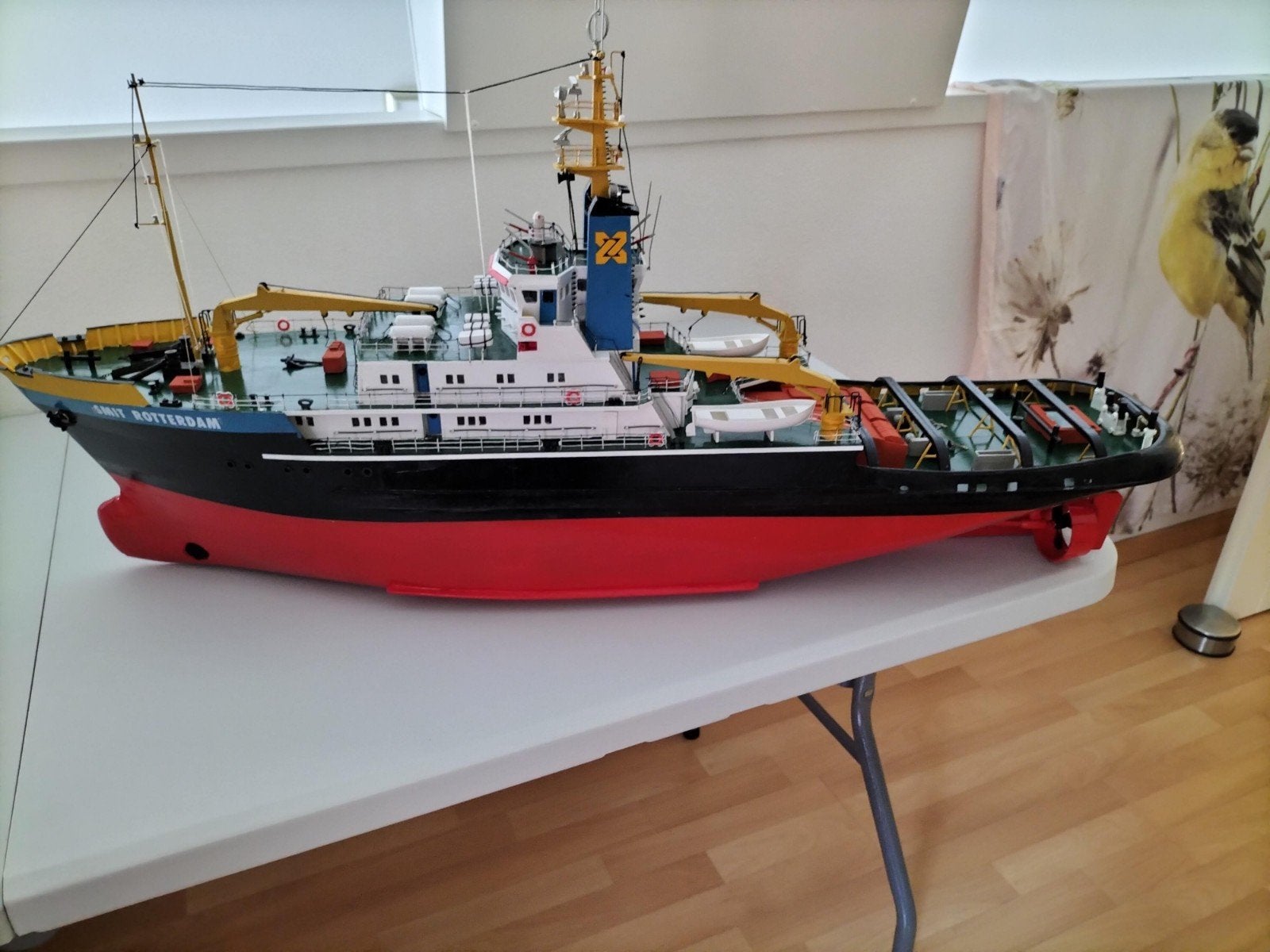 Gedetailleerd model van de Sleepboot De Rotterdam, Hobby en Vrije tijd, Ophalen