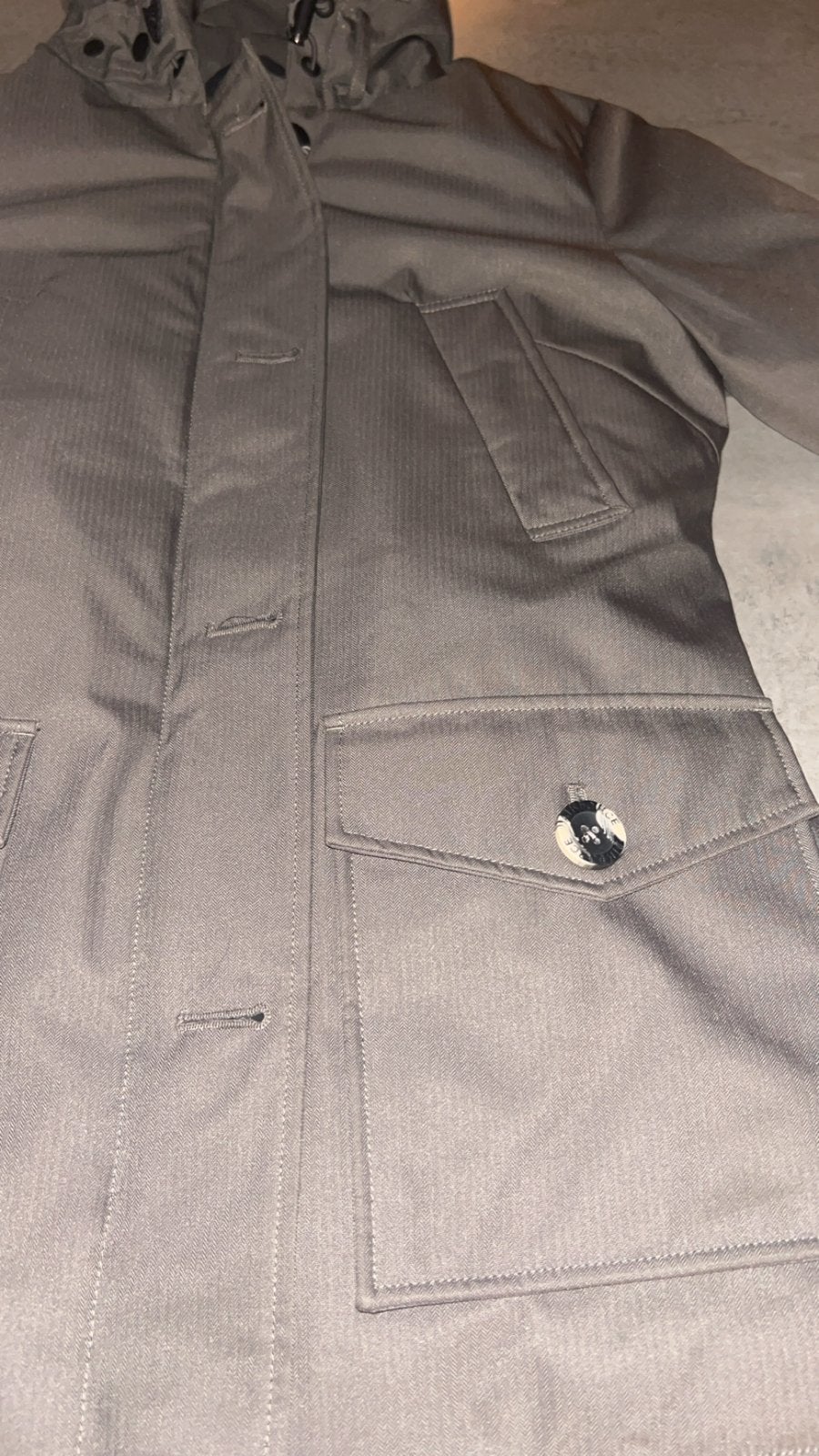 Airforce Dames Slim Fit Parka - Zo goed als nieuw, Ophalen of Verzenden, Zo goed als nieuw, Maat 34 (XS) of kleiner, Grijs