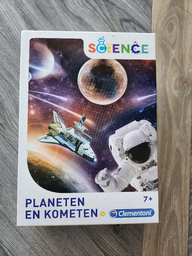 Sciene planeten en kometen, Clementoni, Ophalen, Zo goed als nieuw, Ontdekken