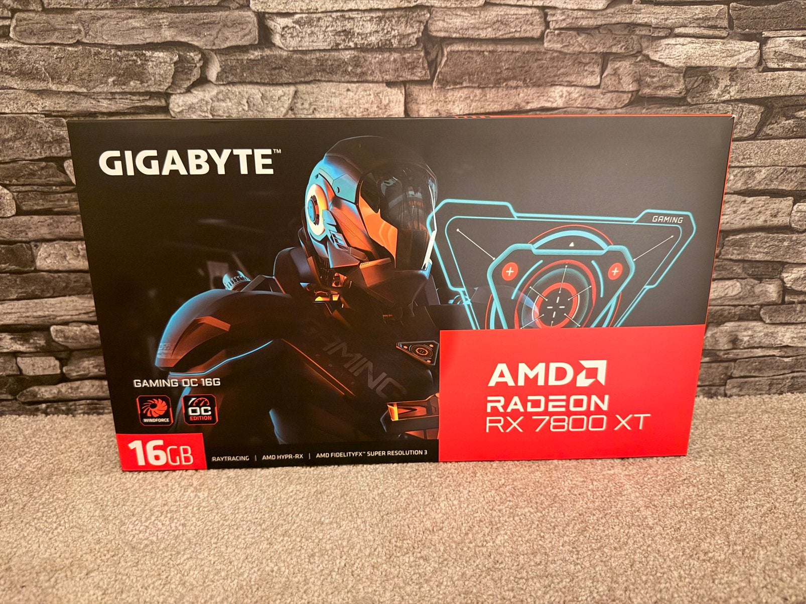 7800 XT gigabyte gaming OC, Computers en Software, Videokaarten, AMD, GDDR6, PCI-Express 4, Ophalen of Verzenden