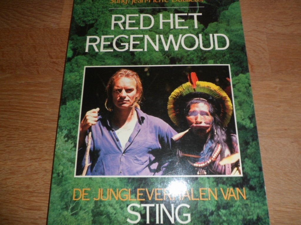 Red het Regenwoud, De Jungle verhalen van Sting, Ophalen of Verzenden, Zo goed als nieuw, Overige onderwerpen