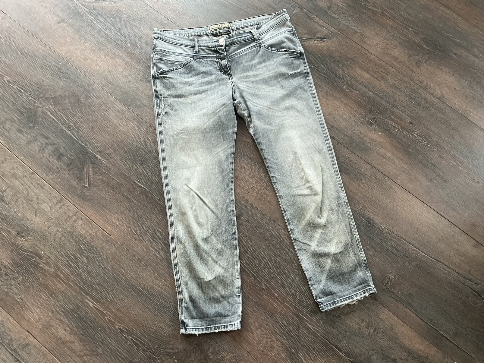 CLOSED Pedal Position Spijkerbroek Jeans Grijs blauw * 48, Ophalen of Verzenden, Gedragen, Blauw, W30 - W32 (confectie 38/40)