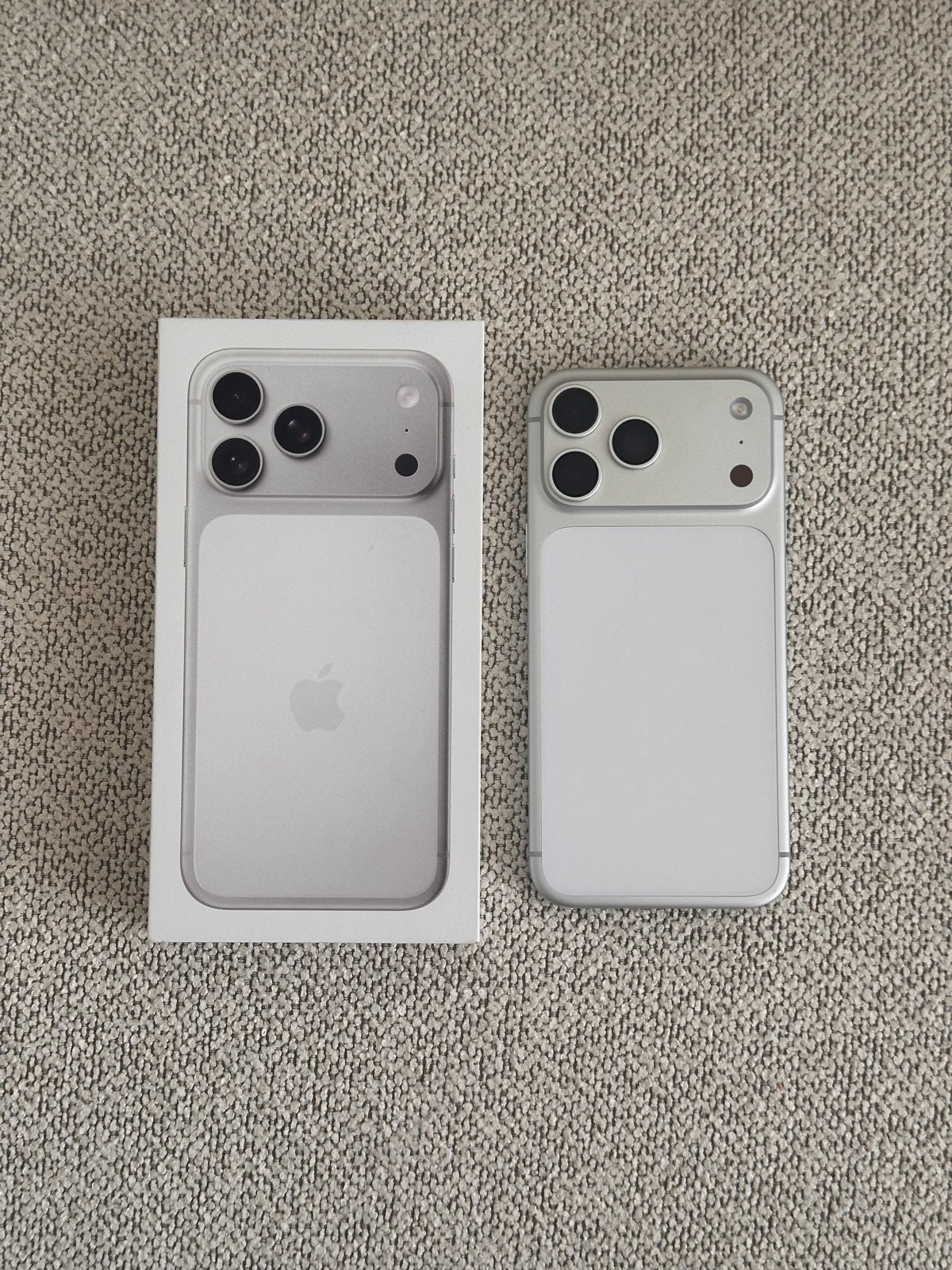 iPhone 17 Pro Max Zilver 2 TB, Telecommunicatie, Ophalen, Gebruikt, 1 TB, Zonder simlock