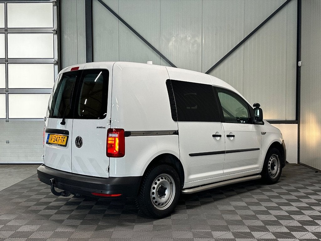 Volkswagen Caddy 1.4 TGI EcoFuel CNG | Trendline | Airco | C, Auto's, Bestelauto's, 15 km/l, Gebruikt, Euro 6, 4 cilinders
