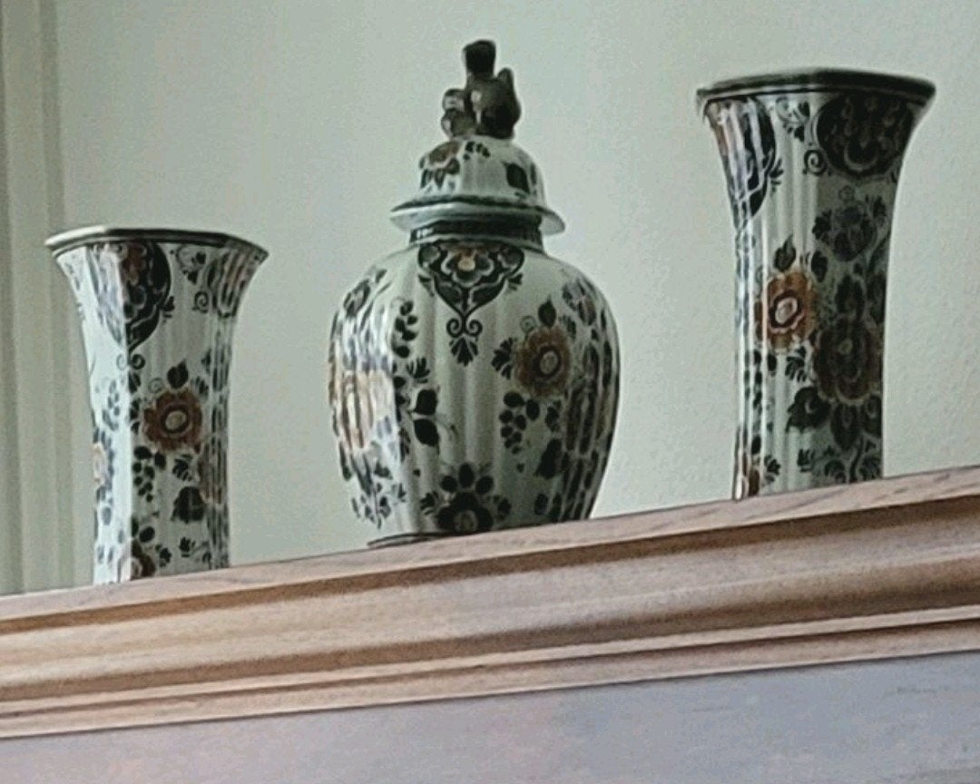 Kaststel delft polychroom holland, Ophalen