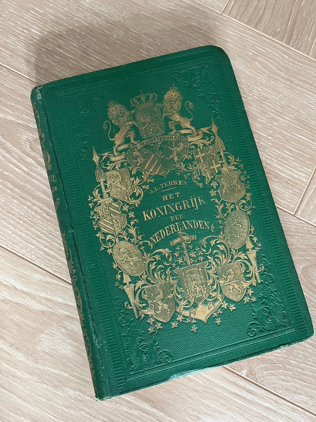 Het Koninkrijk der Nederlanden - J.L. Terwen (Antiek Boek), Antiek en Kunst, Ophalen of Verzenden
