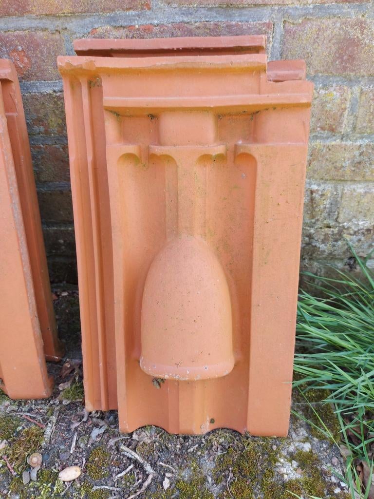 4x ventilatie dakpan Kurstjens Tegelen, Doe-het-zelf en Verbouw, Dakpannen en Dakbedekking, Gebruikt, Dakpannen, Steen of Klei