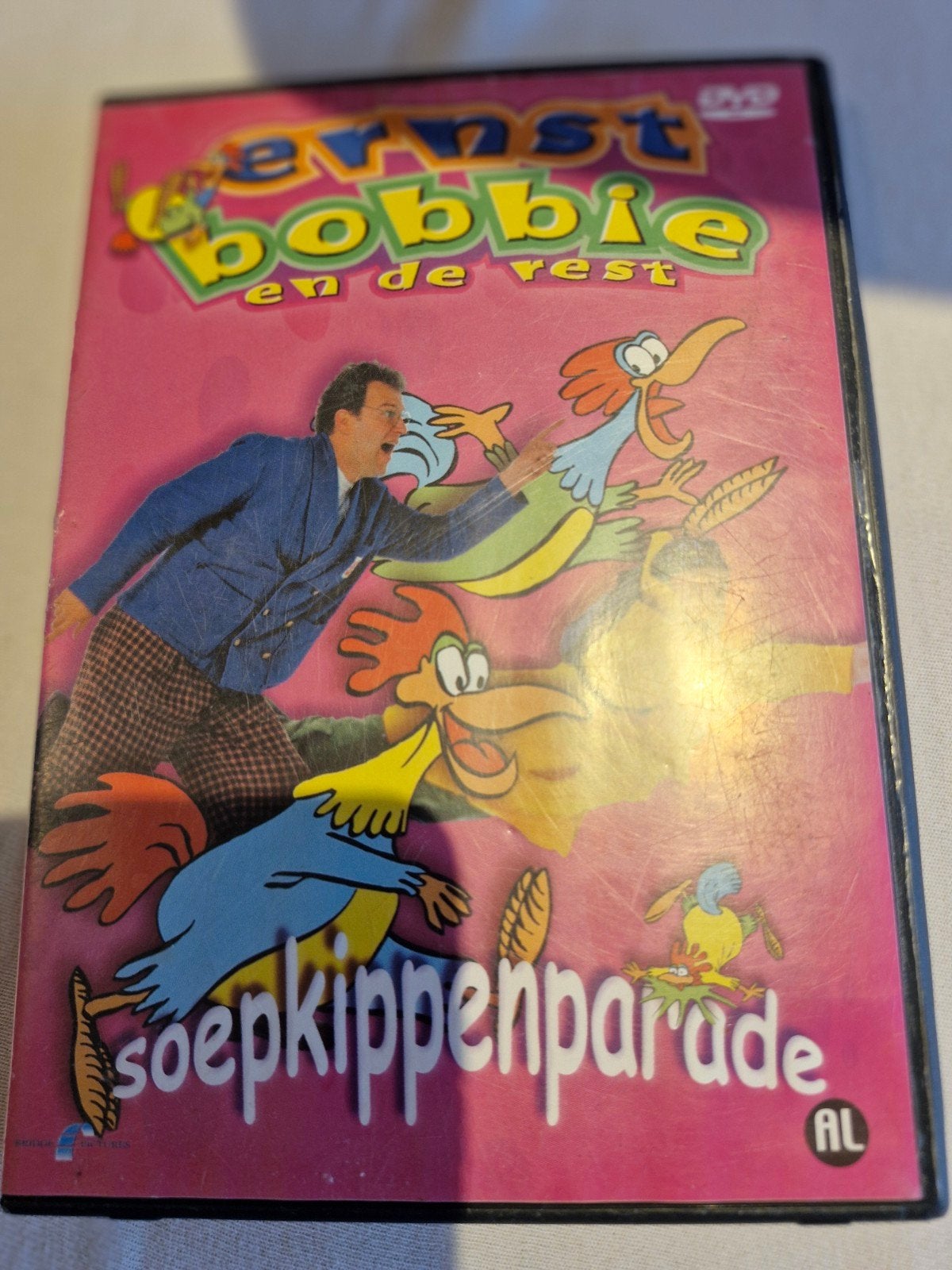 Dvd Ernst bobbie en de rest soepkippenparade, Overige typen, Ophalen of Verzenden, Zo goed als nieuw, Alle leeftijden