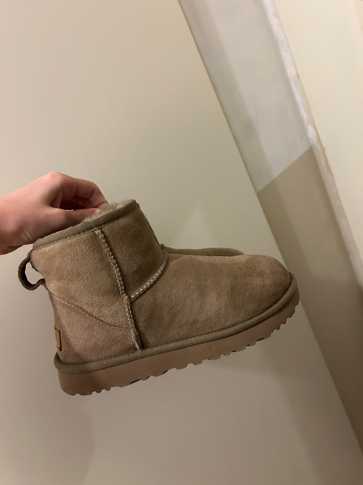 Originele UGG classic mini ll laarzen maat 37, Bruin, Lage of Enkellaarzen, Ophalen of Verzenden, Gedragen