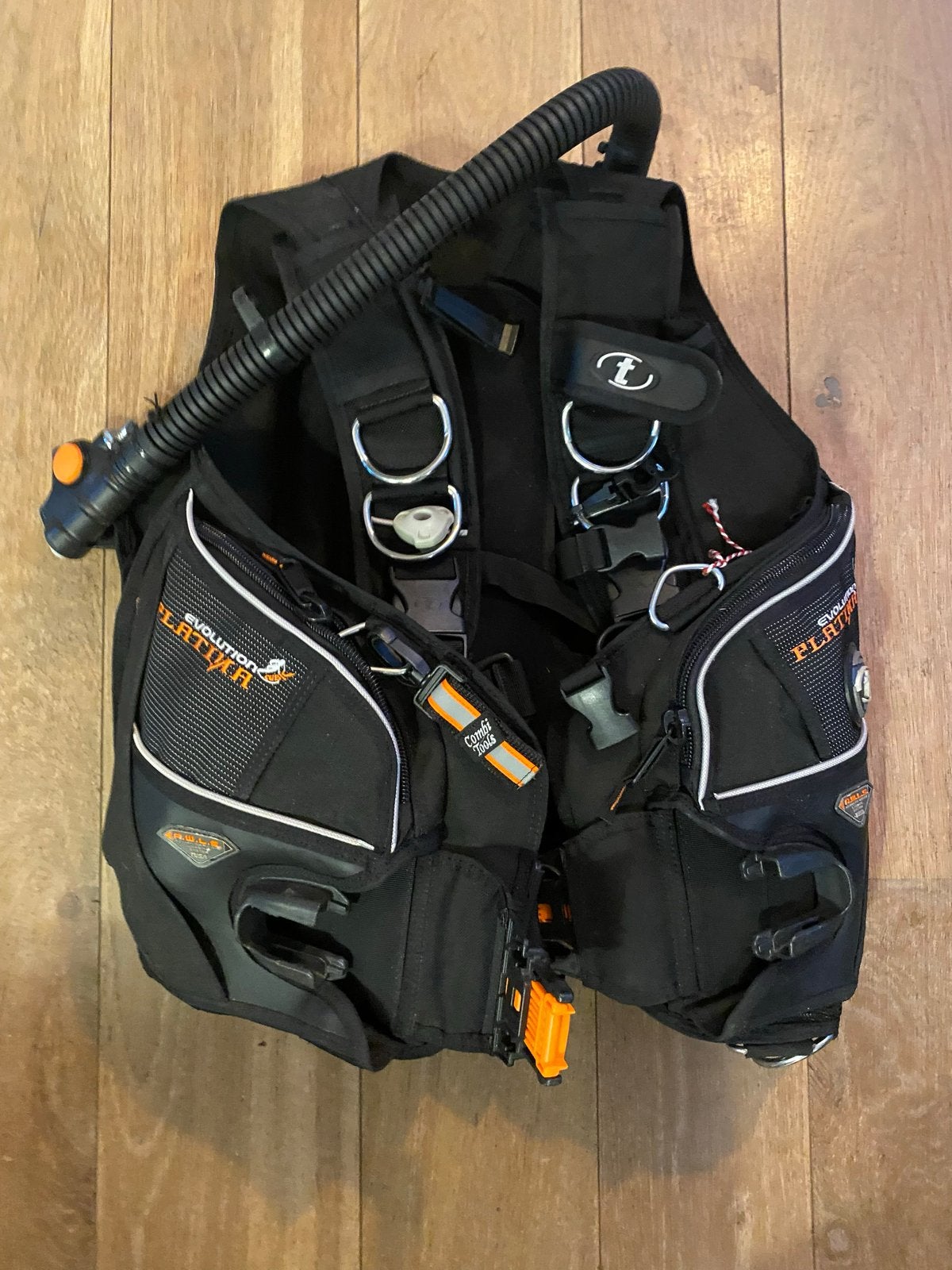 Scubapro Evolution Platina Trimvest, maat S, Ophalen, Gebruikt, Trimvest of Wing