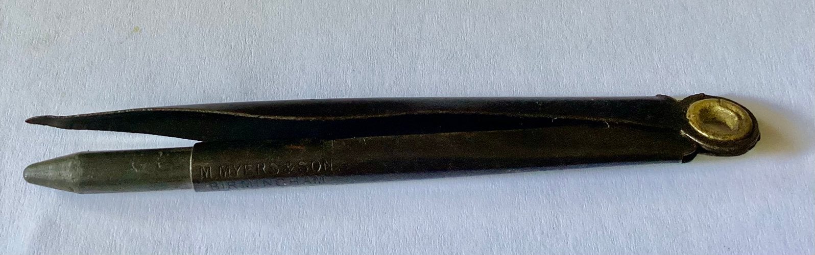 Antieke griffelhouder. Van M.Myers & Son. Birmingham., Ophalen of Verzenden, Gebruikt, Vulpen, Overige merken