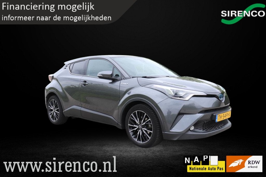 Toyota C-HR 1.8 Hybrid Energy Executive | stoel & stuur verw, Auto's, Euro 6, 4 cilinders, Met garantie (alle), 122 pk