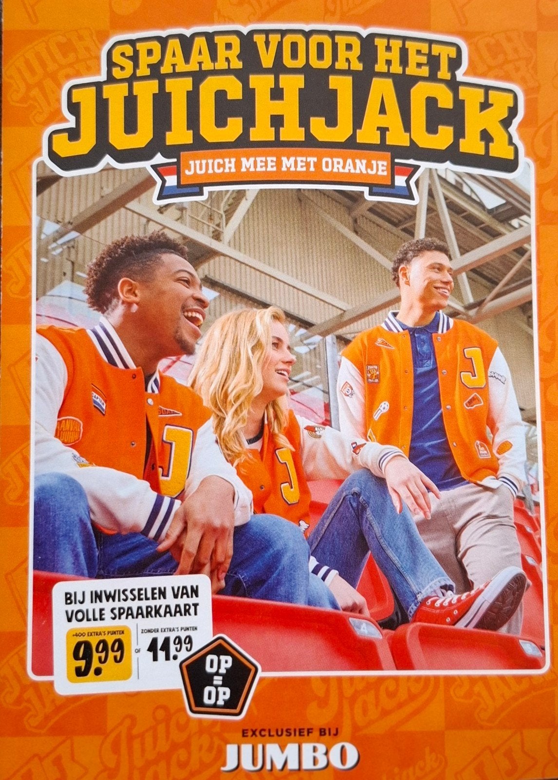 Jumbo Juichzegels spaarkaart (vol), Jumbo, Ophalen