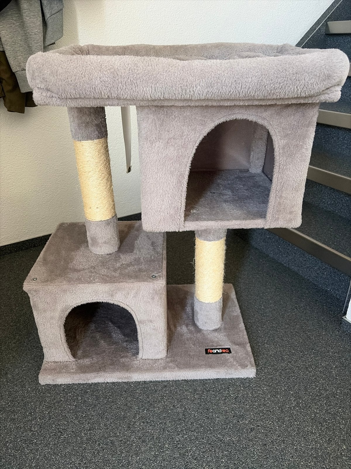 Mooie Feandrea Krabpaal / Kattenbak – Zo goed als nieuw!, Ophalen, Zo goed als nieuw, Krabmeubel-onderdelen