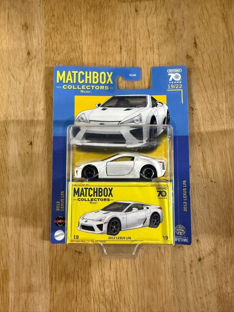 Matchbox Collectors 2012 Lexus LFA nieuw in verpakking, Mattel Europa B.V., Nieuw, Ophalen of Verzenden, Service@mattel.com