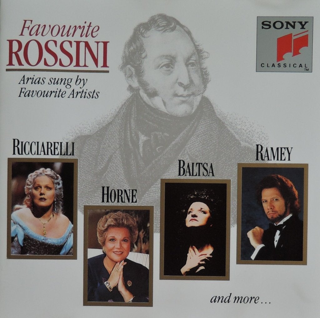 Favourite Rossini - Horne/ Ricciarelli/ Baltsa/ Ramey/, Opera of Operette, Ophalen of Verzenden, Zo goed als nieuw, Romantiek