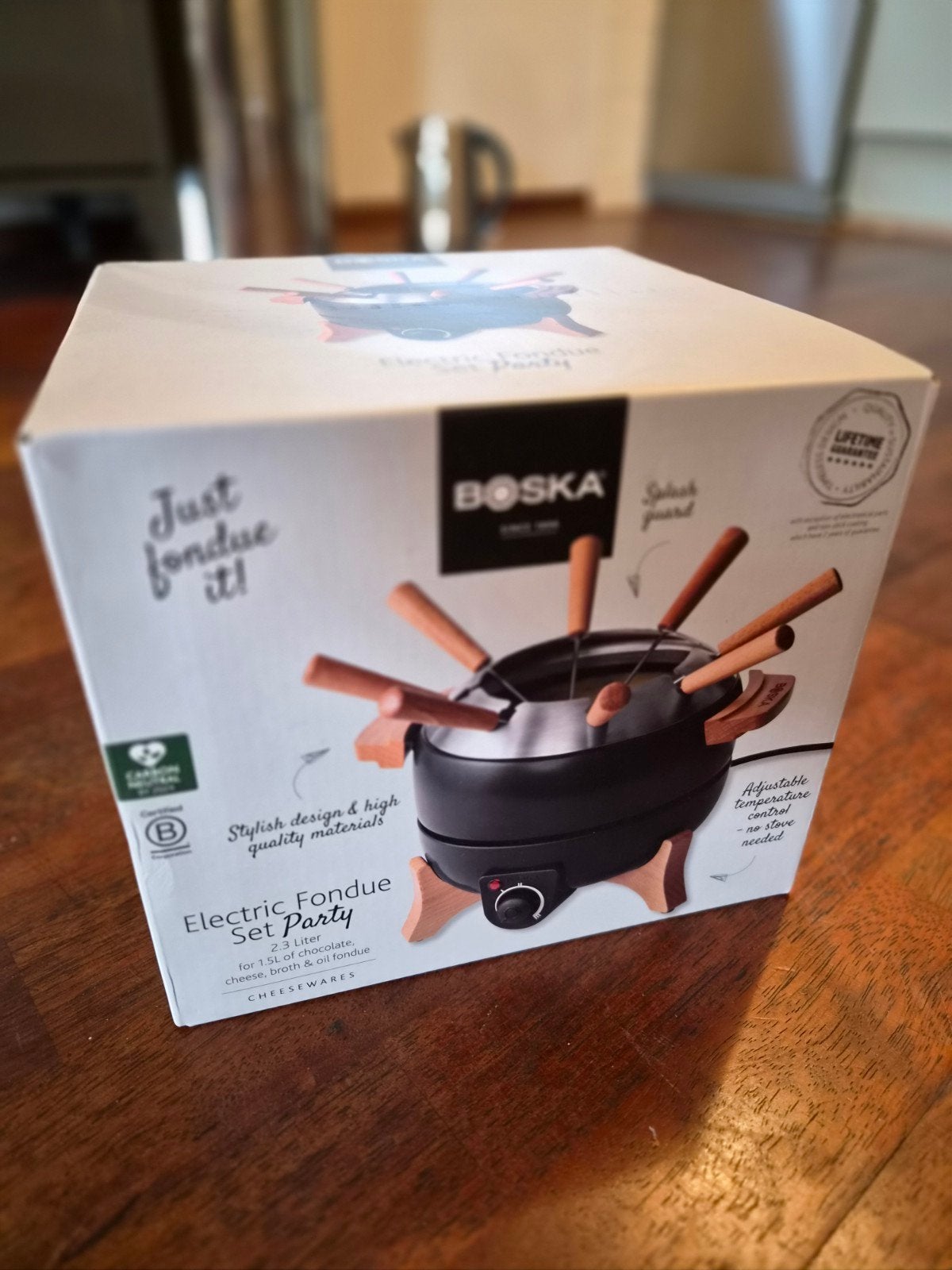 Boska Elektrische Fondueset Party - Nieuw in doos, Witgoed en Apparatuur, Ophalen, Nieuw, Elektrisch, Fondueset