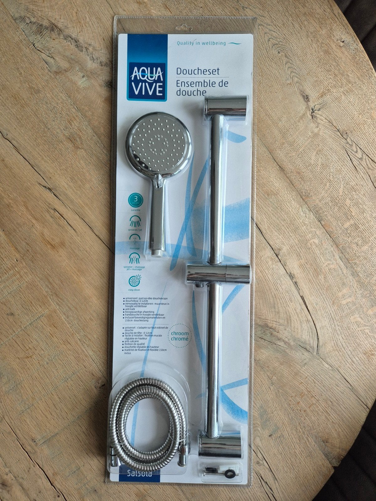 Aqua Vive doucheset 'Salsola' - Nieuw in verpakking, Ophalen of Verzenden, Nieuw, Douche