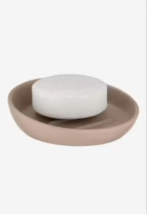 NIEUW! Wenko zeepbakje terracotta keramiek 11,5 cm €4,99, Ophalen of Verzenden, Nieuw, Beige, Overige typen